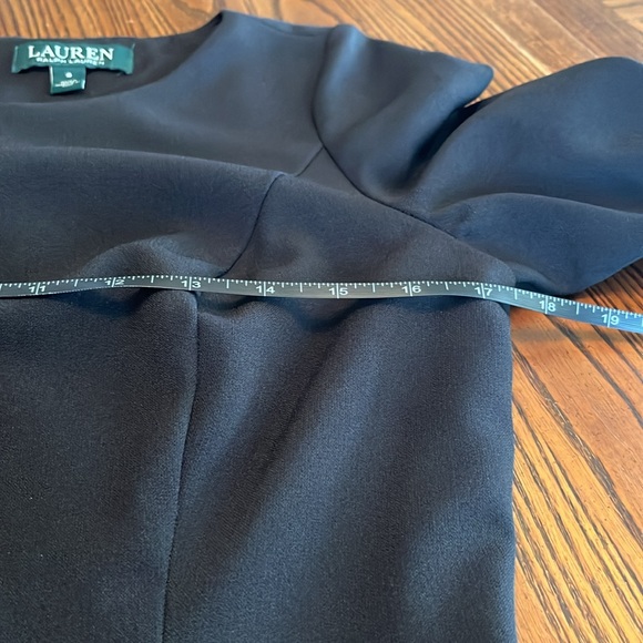 Lauren Ralph Lauren Black Dress. - Picture 6 of 8